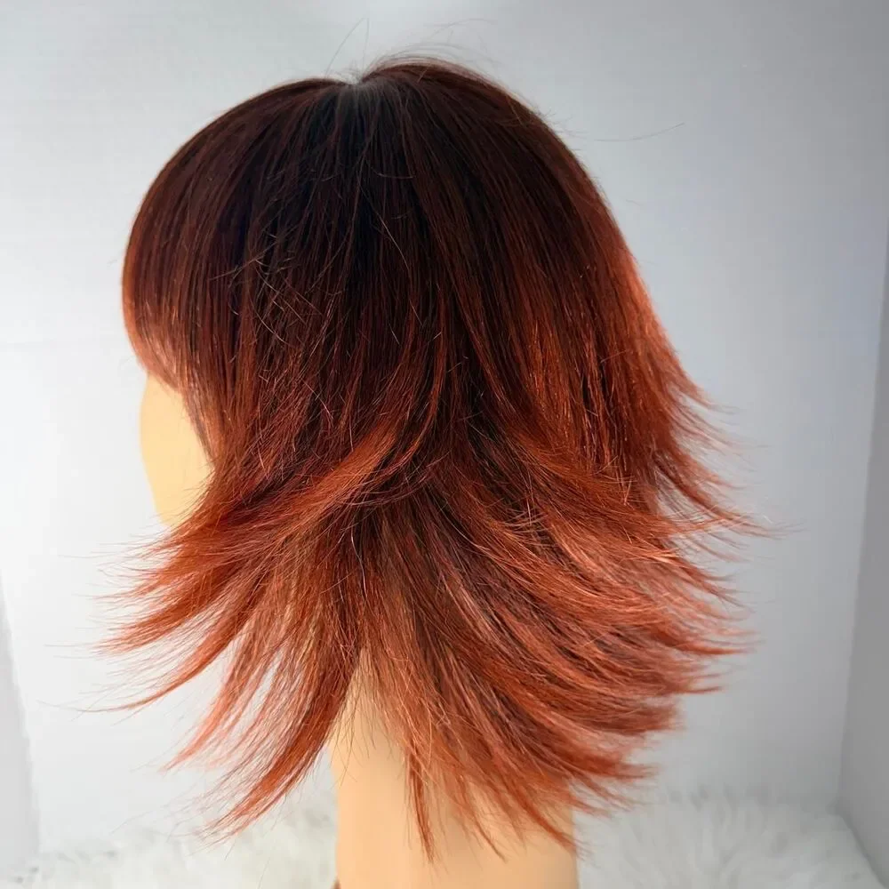 Unbranded Women's Brown and Burgundy Hair-accessories